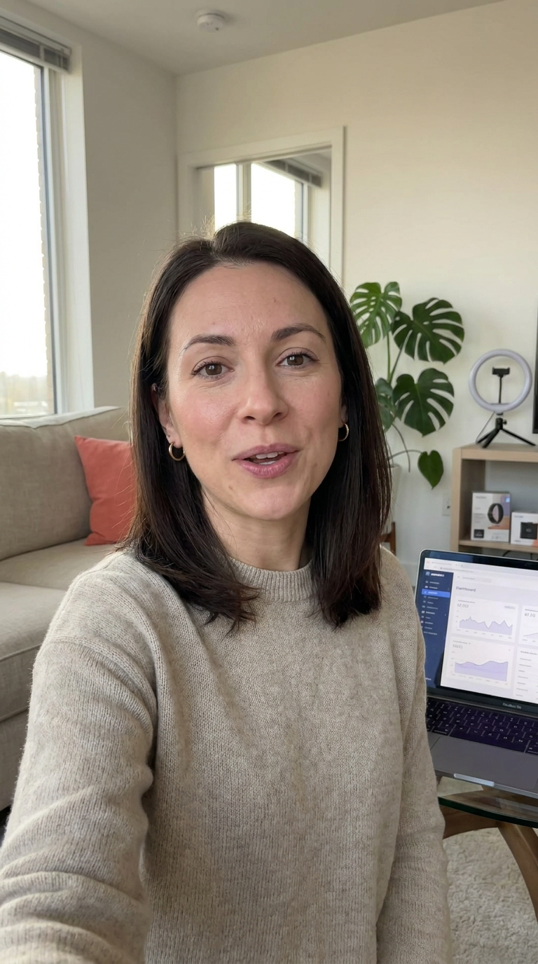 Maya, AI-generated presenter